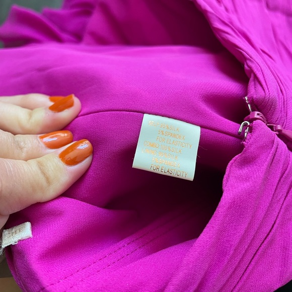 Vintage MARCHESA Notte Silk Mini Cocktail Dress - Picture 10 of 10